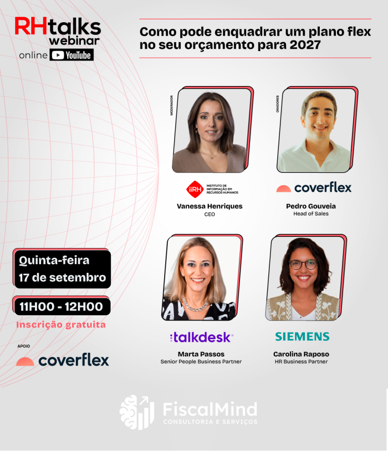 RH Talks: Como pode enquadrar um plano flex no seu orçamento para 2027